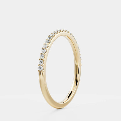 Eternity Band with 0.30 TCW Round Cut Moissanite