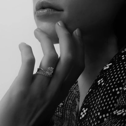 1.0- 3.5 CT Oval Lab Grown Diamond Pave Engagement Ring