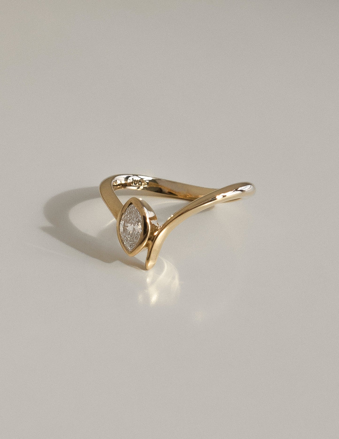 0.50 -1.50 CT Marquise Cut Lab Grown Diamond Solitaire Unique Engagement Ring