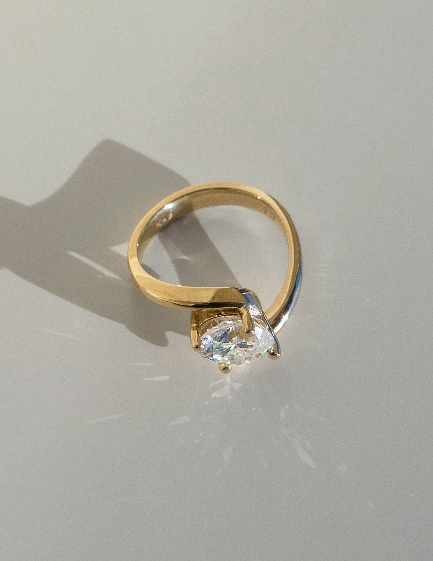 1.0 -1.50 CT Oval Cut Lab Grown Diamond Solitaire Engagement Ring