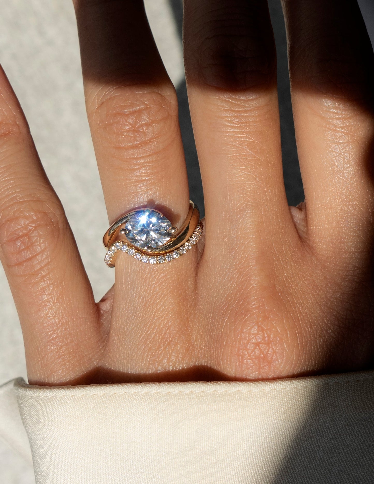 1.0 -1.50 CT Oval Cut Lab Grown Diamond Solitaire Engagement Ring