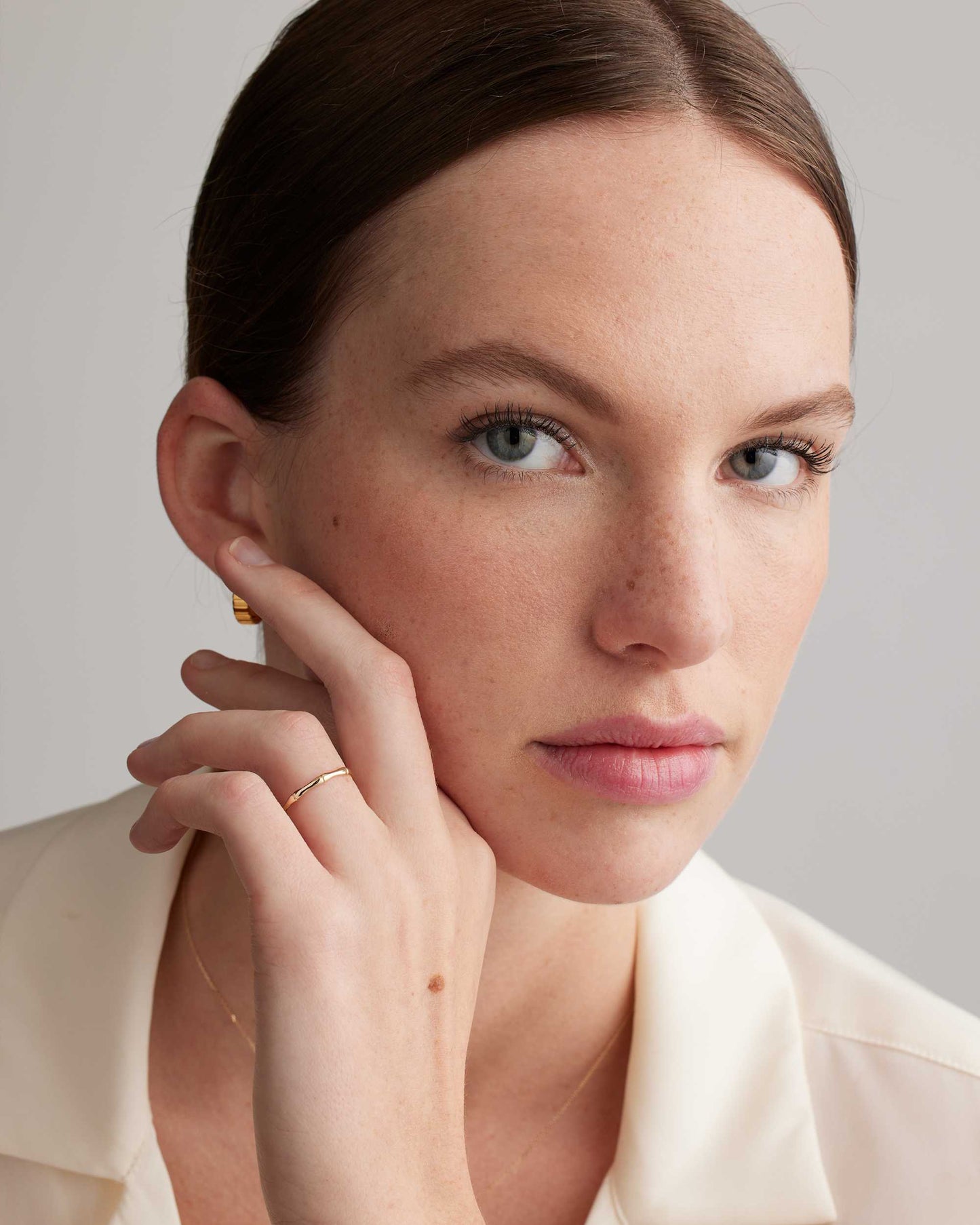 Bamboo Delicate Party Wear Ring