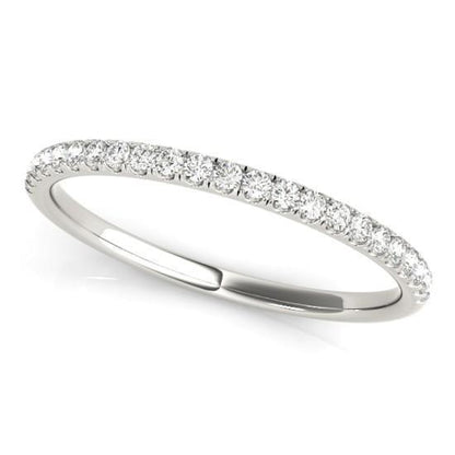 Full Etenity Wedding Band with 0.50 TCW Round Cut Moissanite