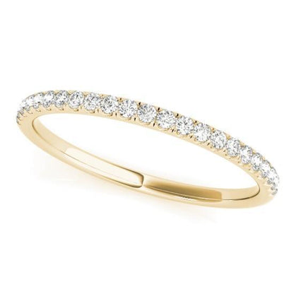 Full Etenity Wedding Band with 0.50 TCW Round Cut Moissanite
