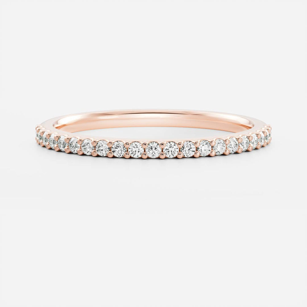 Eternity Band with 0.30 TCW Round Cut Moissanite