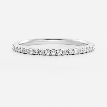 Eternity Band with 0.30 TCW Round Cut Moissanite