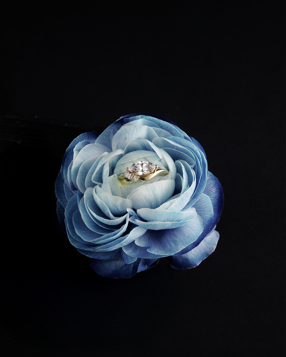 Fleur- Marquise Style Lab Grown Diamond Engagement Ring