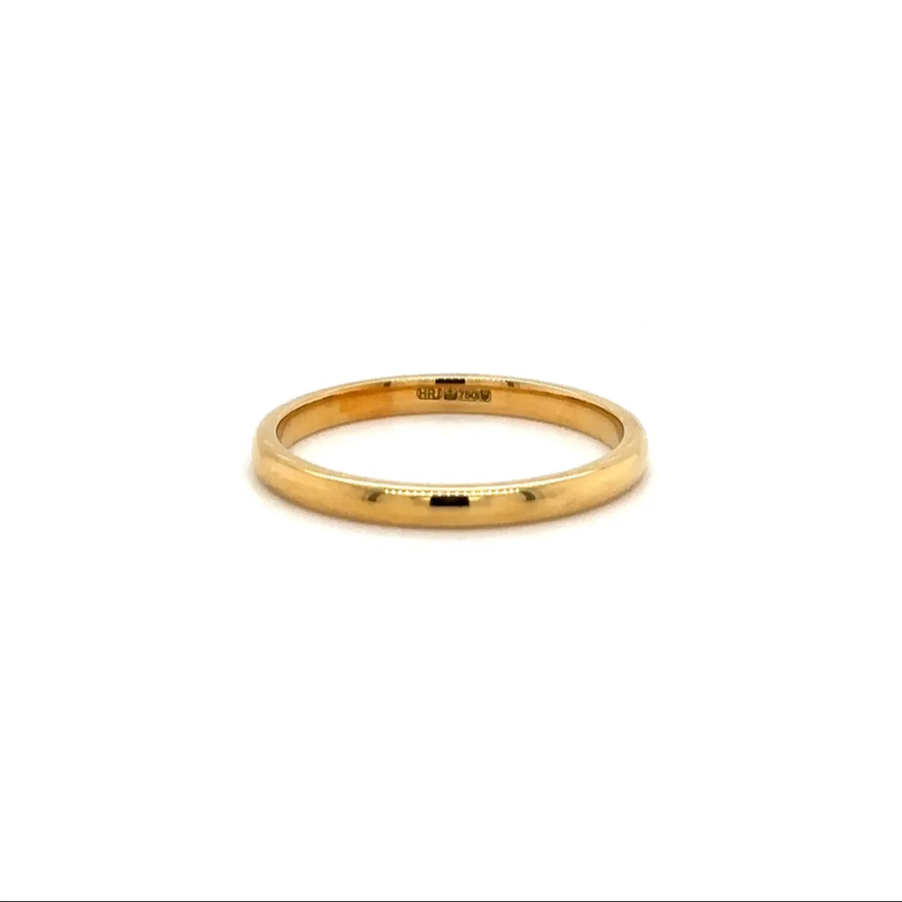 Classic Delicate Plain Wedding Band