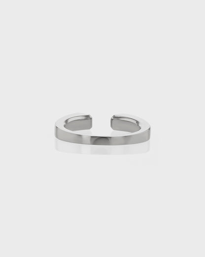 0.30 TCW Emerald EF-VVS Diamond Open Wedding Band