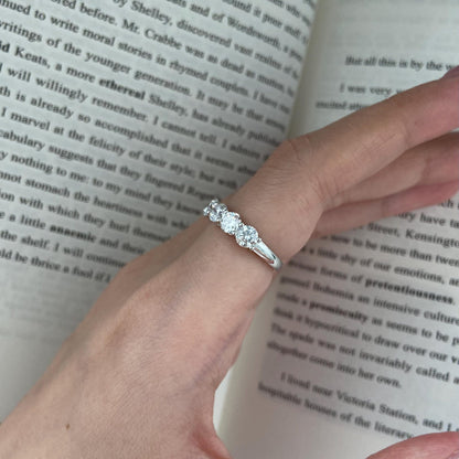 2.2 TCW Round U-shape pave Lab Grown Diamond Wedding Band