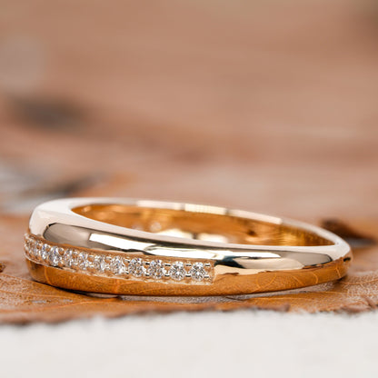Eternity Band with 0.14 TCW Round Cut Moissanite