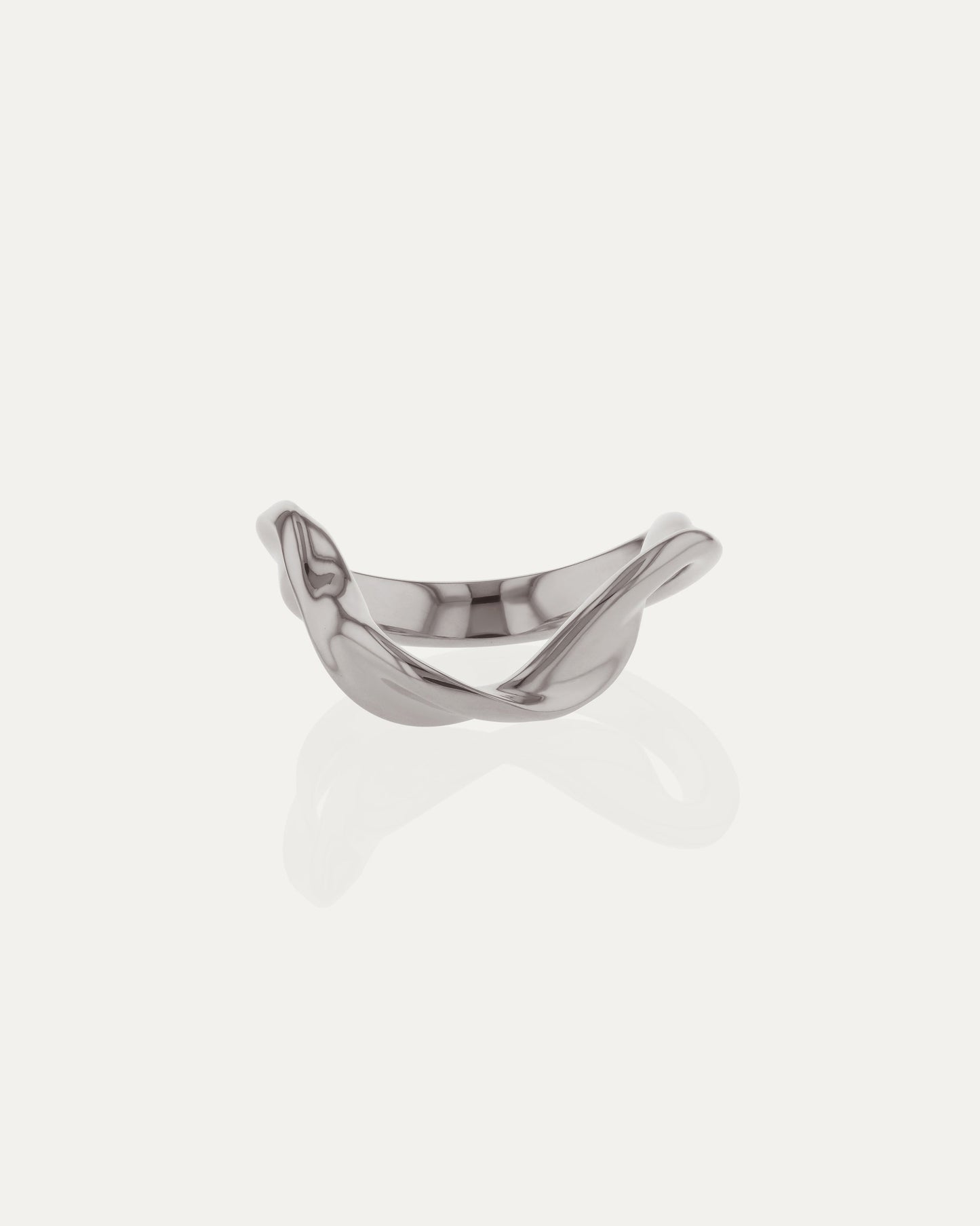 Plain Twisted Wedding Band