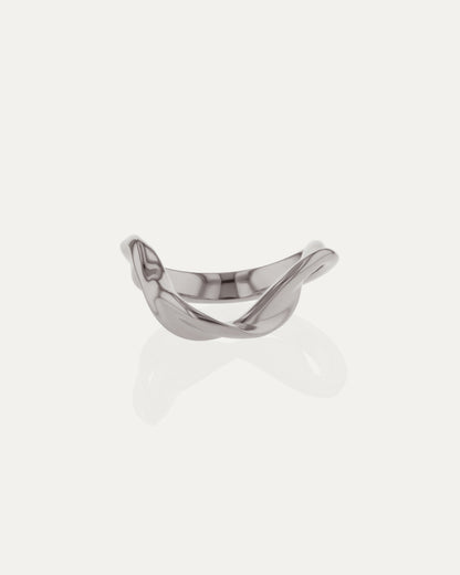 Plain Twisted Wedding Band