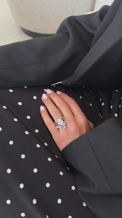Rosa- Plain Dome Wedding Band