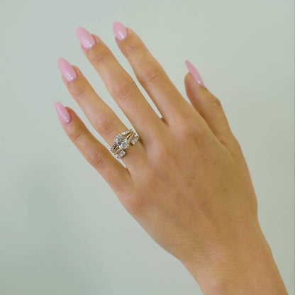 Sonali- Round Curved Lab Grown Diamond Wedding Band