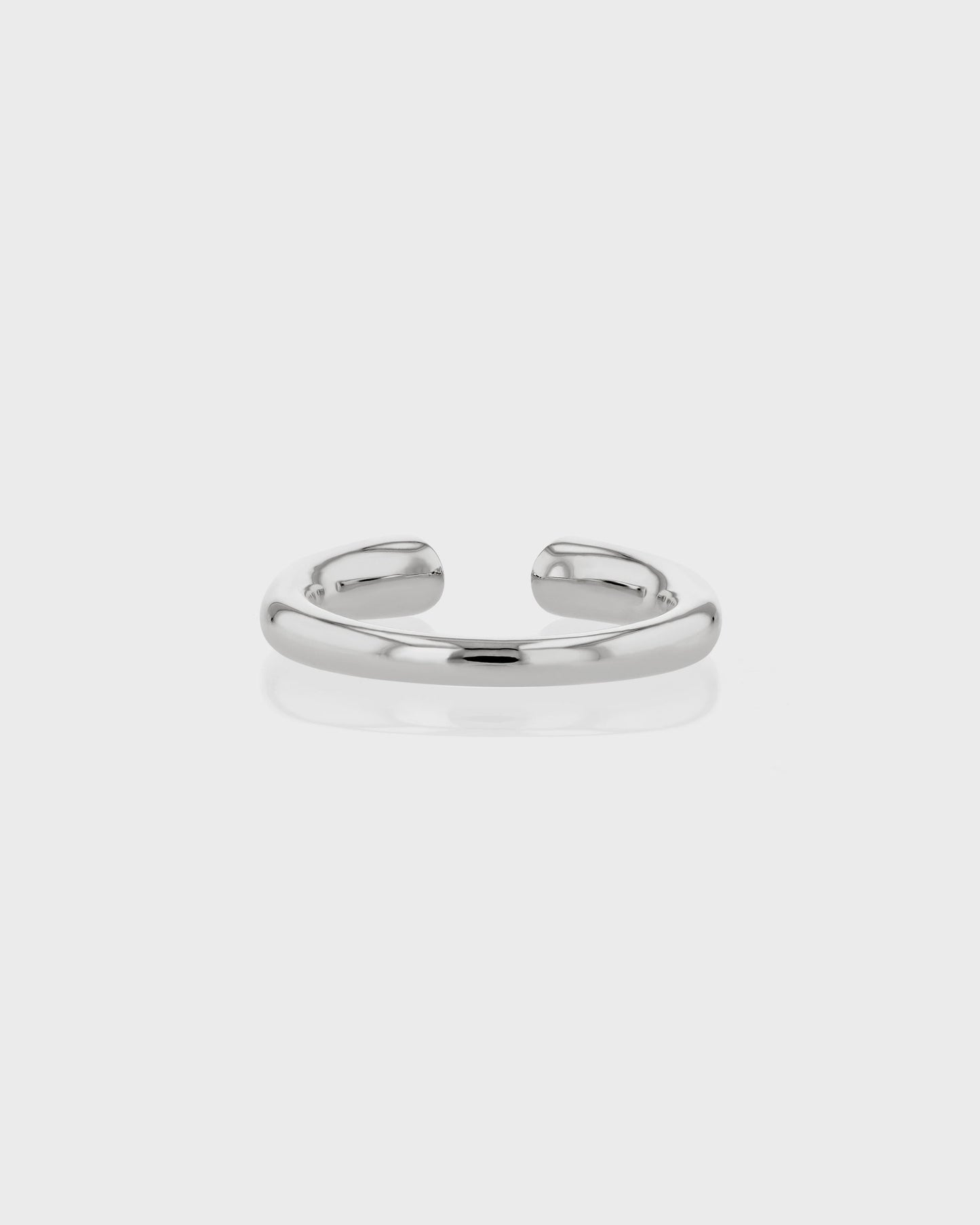 0.20 TCW Round EF- VVS Diamond Open Wedding Band