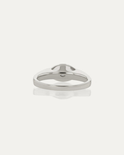 1.0 CT Marquise CVD Diamond Unique Style Engagement Ring