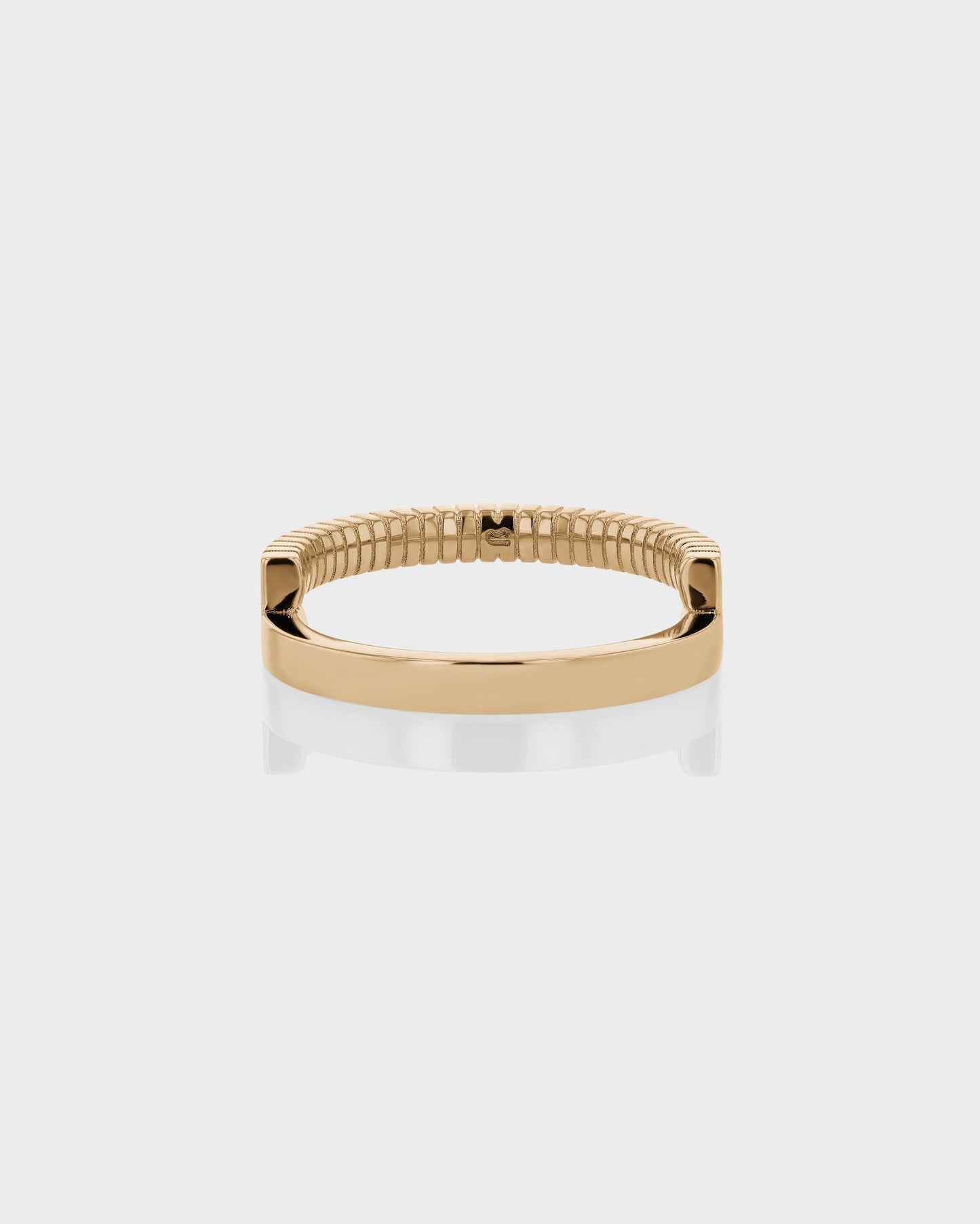Plain Traction Split Men's Wedding Band